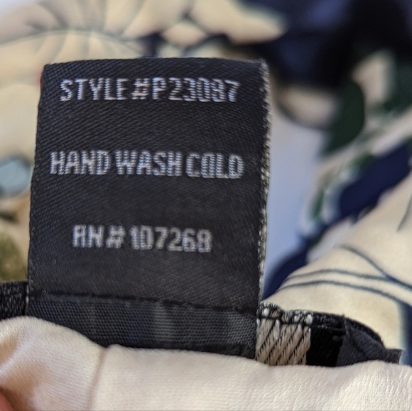 Gracia Women's High Rise Wide Leg Floral Palazzo Belted Boho Chic Belted… - Picture 5 of 8